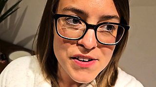 British brunette young amateur blowjob