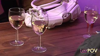 A gorgeous sapphic meets up with a close friend for a long-awaited get-together.