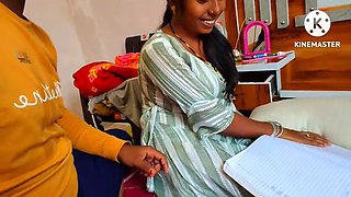 Hot movie of Bhabhi doing sex and her neighbor master.