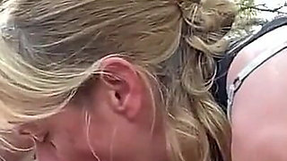 Blowjob in the Forest on the Beach