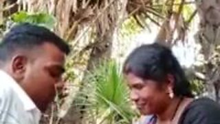 Aunty Make Her Hubbys Spunk