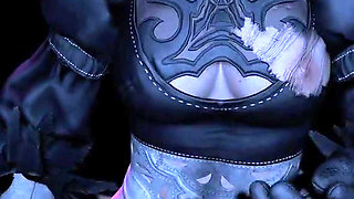 2B Cosplay Lap Dance POV