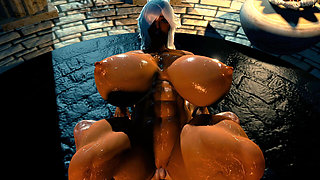 Wet Pussy with HUGE Tits and Ass l 3D Animation Uncensored Hentai