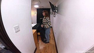 Pure Pee Desperation in the Hotel!