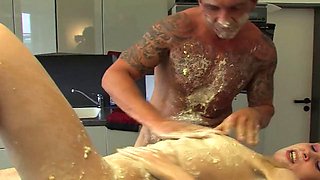 Laura Picasso in Raunchy French Threesome