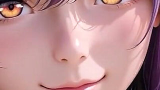 This Stunning Purple Hair Beauty Teases Then Rides Him Under the Trees