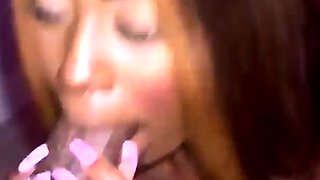 Busty amateur wife toys and sucks with cumshot