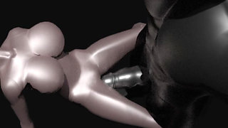 Wight woman with hard black man in night making enjoying hardcore night with big ass in her stobarry