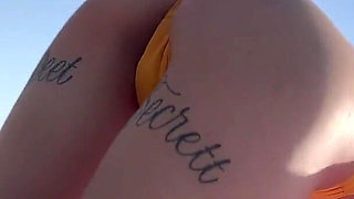 Smoking on the Beach