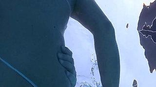 Underwater Anal Ass Lick Cum Swallow and Golden Shower