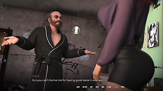 In Security- Luna Cleans Old Pervert Gary’s Apartment