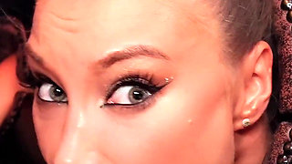 Dildo Backside Dick in Her Mouth. Extreme Rough Anal Sex!