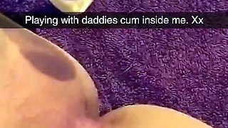 Amateur czech teen in her first toy induced orgasm