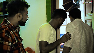 Desi Indian 18+ Teen Girl GangBang with Four Boys Hardcore Fuck 1st time ( Hindi Audio )