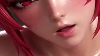Kasane Teto - Big Tits Tease, All Fours and Self Touch