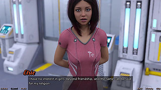 Stranded in Space - Bisexual Girl Next Door Wants to Talk with Me