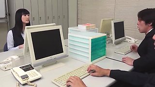 Lingerie Japanese 4 Japanese Secretary Enjoys Her Hairy Pussy Cumshot In The Office With Yui Watanabe