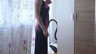Sexy Stepmom Asked for Help Choosing a Dress - and She Was Fucked Hard