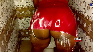 Chubby Girl fucked by her Step brother Fucked me after having fun at the bathroom