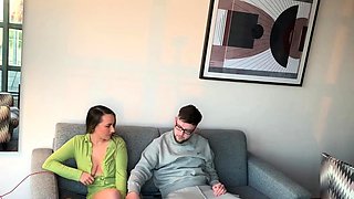 Roommate's Hardcore Fuck and Cum Shower