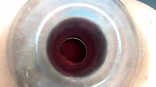 Kinky mature penetration huge tunnel dildo and other toys