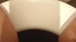 Rubbing My Wet Horny Kinky Pussy Through My Panties, While My Roommate Is Making Dinner