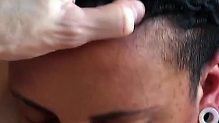 My Stud Wife Sucks My Clit so Good I Can’t Hold the Camera Straight!