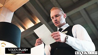 Aristocratic Alberto Blanco and Martin Spell at babe movie