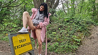 Outdoors Naked and Pissing in Public Compilation