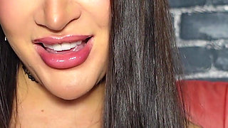 Lip Gloss & Latex Boots JOI - Spit, Heels & Goddess Control