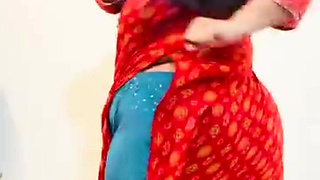 Indian Desi Girl Training in Front of Step Brother