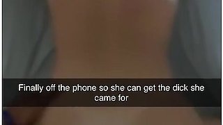 Met A Lesbian At School And I Fucked Her On Snapchat While Talking With Her Girlfriend