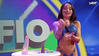 Hot Lesbians Play Dice Challenge with Big Tits and Big Ass