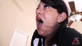 BBW Ass Wrecked by 10 Inch