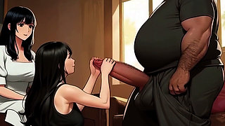 Facefucking Big Titty Korean Milf