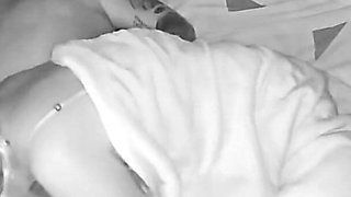 Puchis - Mexican MILF with Small Tits Catches Her Neighbor Masturbating and Asks Him to Put His Cock in Her