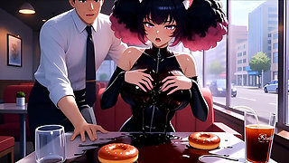 Pussygirl Wants Love and Sex. Hentai Anime Cartoon. Ai Animation