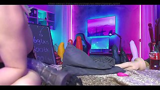 Siswet Anal Training with Dildo and Vibrator – Amateur HD Solo