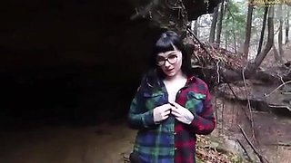 BIG BLACK COCK In The Forest