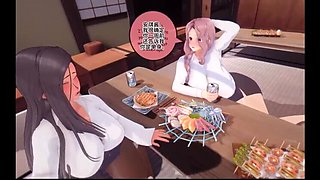 3D Hentai Anime: Cheating Wife Fucks Everyone While Dad is Away - NTR Blender