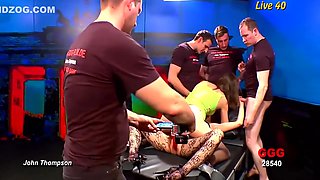 Ggg Live40 Wild Gangbang Orgy With John Thompson, Viktoria Goo And Aymie Eng