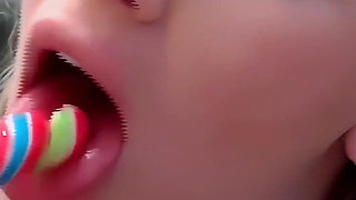 Sucking Lolly Featuring Danielle Maye