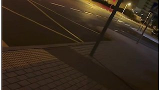 Blowjob On The Bus Stop