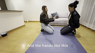 Women Tickling and Wrestling