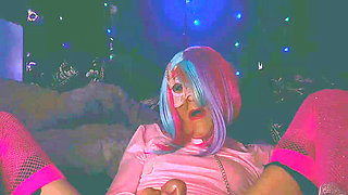 CD Sissy Cassy Cash Strokes Her Big Cock
