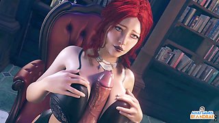 3d animation movie, femdom highlights cruel bitches, 3d magic