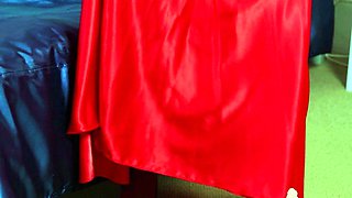 Big titty babe Layla Rose solo dildo masturbation