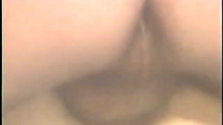 Blonde whore gets banged from the back while giving head in an orgy