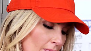 Fit busty milf coach wants BBC between her boobies