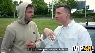 Vip4k. cougar with great natural figure got what she wished